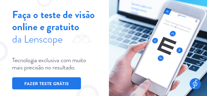 consulta com oftalmologista - teste de visão