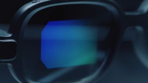 Lentes dos óculos inteligentes Xiaomi