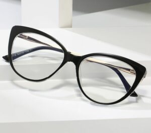 Óculos de grau feminino gatinho preto