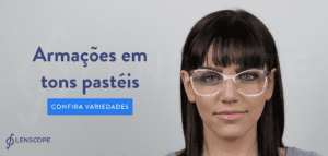 tendência de óculos de grau