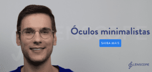 tendência de óculos de grau