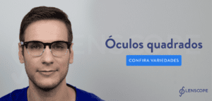 tendência de óculos de grau